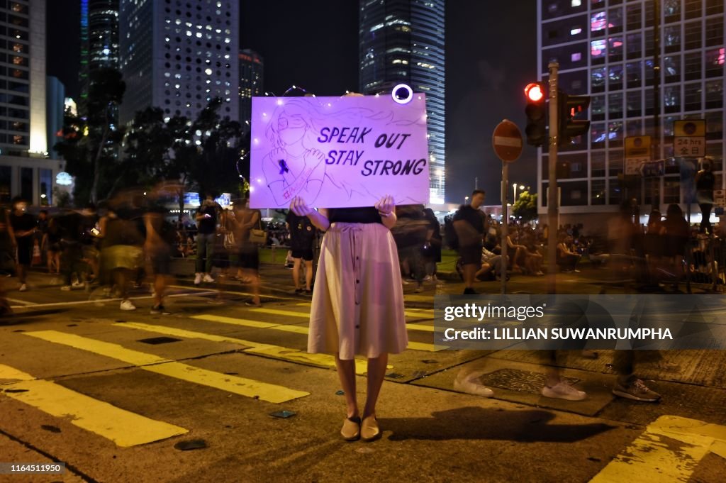 TOPSHOT-HONG KONG-CHINA-POLITICS-UNREST