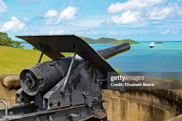green hill fort, thursday island, australia - marines military stock pictures, royalty-free photos & images
