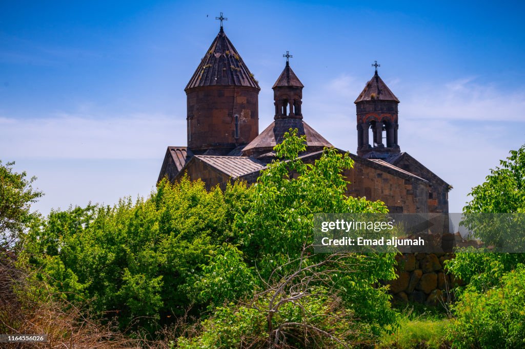 Saghmosavank monastery, Aragatsotn Province, Armenia
