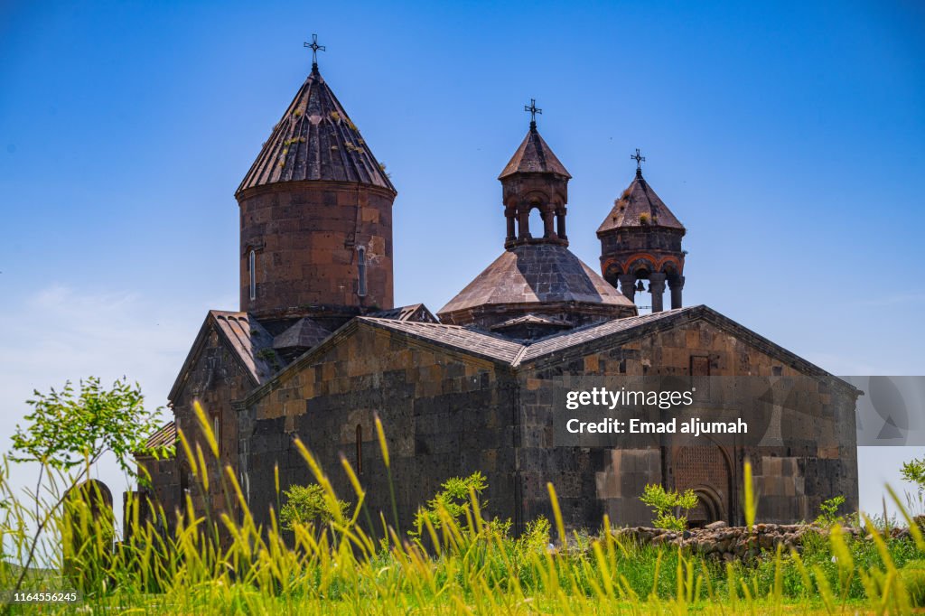 Saghmosavank monastery, Aragatsotn Province, Armenia