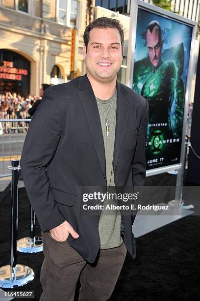 Actor Max Adler arrives at the premiere of Warner Bros. Pictures' "Green Lantern" held at Grauman's Chinese Theatre on June 15, 2011 in Hollywood,...