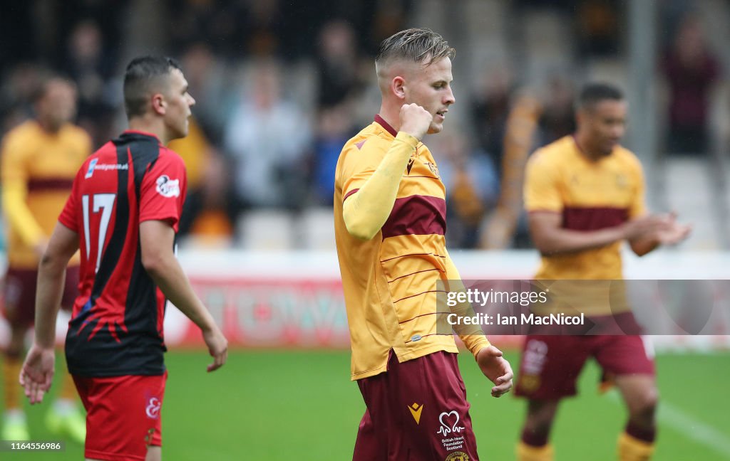 Motherwell v Annan Athletic - Scottish League Cup