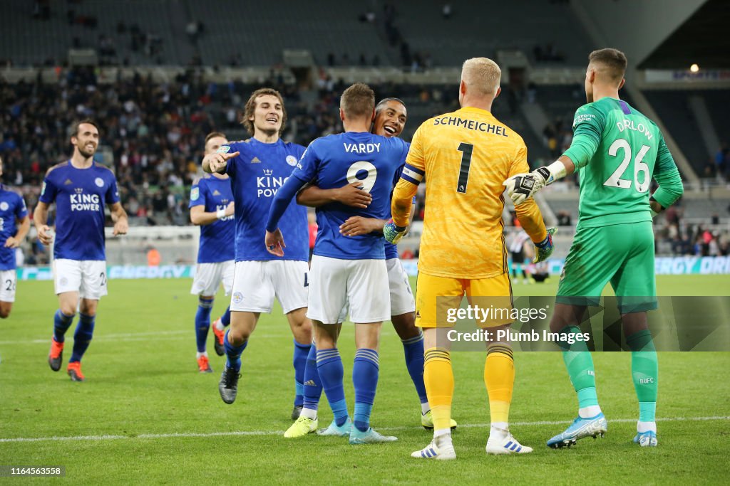 Newcastle United v Leicester City - Carabao Cup Second Round