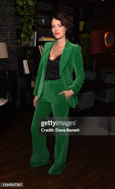 Phoebe Waller-Bridge attends the press night after party for "Fleabag" at The Century Club on August 28, 2019 in London, England.