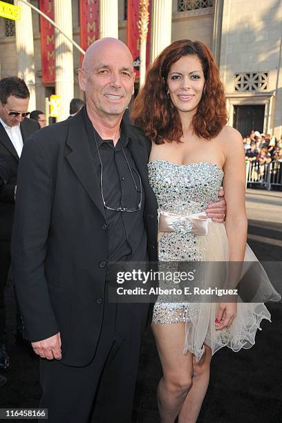 Director Martin Campbell and actress Sol E. Romero arrive at the premiere of Warner Bros. Pictures' "Green Lantern" held at Grauman's Chinese Theatre...