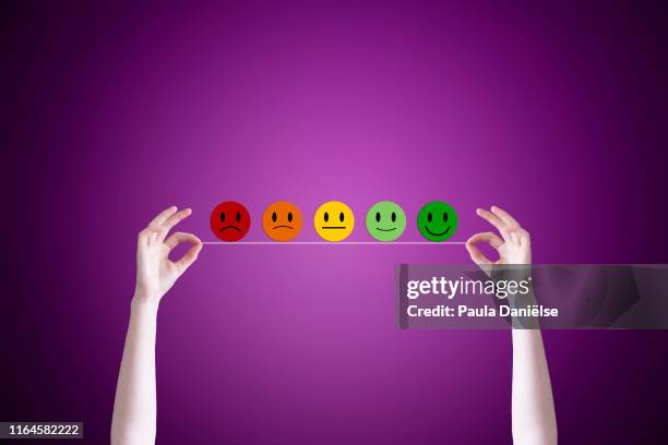Simley Face Ranking 880 Smiley Faces Rating Stock Photos, High-Res Pictures, and Images ...