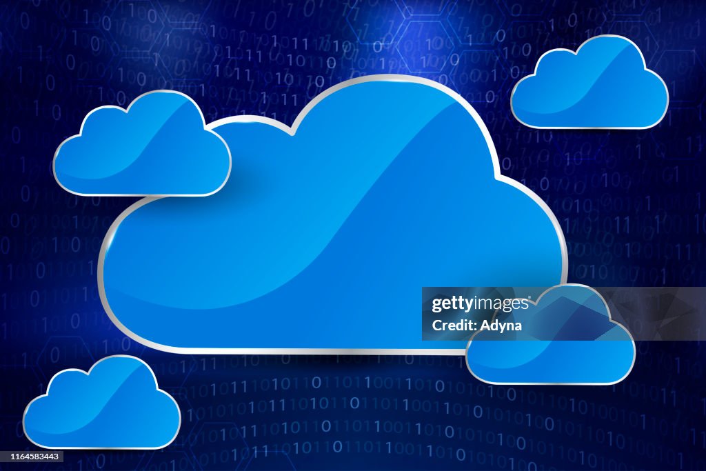 Cloud Computing Background High-Res Vector Graphic - Getty Images