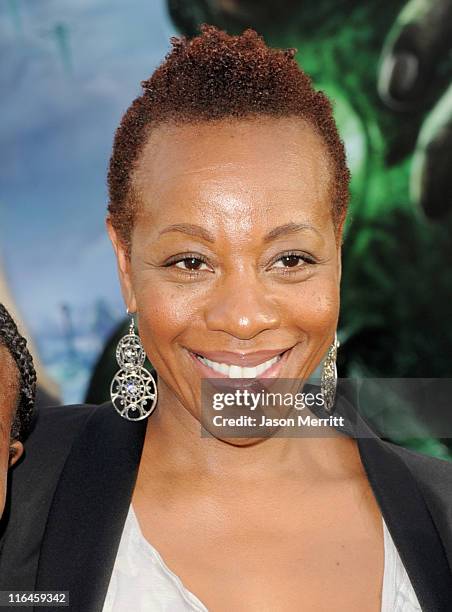 Actress Marianne Jean-Baptiste arrives at the premiere of Warner Bros. Pictures' "Green Lantern" held at Grauman's Chinese Theatre on June 15, 2011...