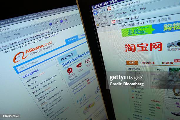 Alibaba Computer Online Commerce Photos and Premium High Res Pictures - Getty Images