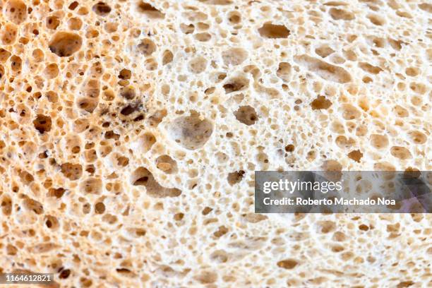 toast of bread, texture of the carbohydrate food - bread texture stockfoto's en -beelden