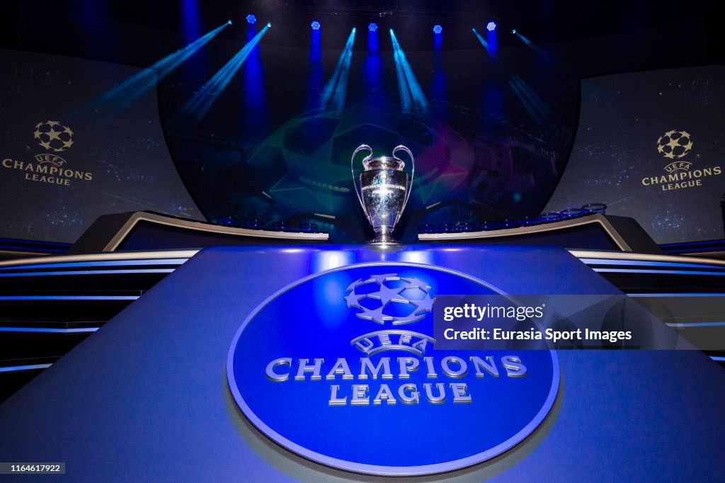 UEFA European Club Football Season Kick-Off 2019/2020 - UCL Draw