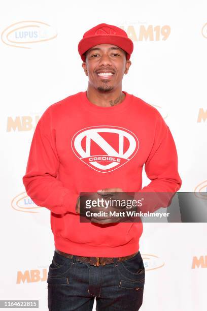 Nick Cannon attends the 3rd annual MBJAM19 presented by Michael B. Jordan and Lupus LA at Dave & Busters on July 27, 2019 in Hollywood, California.