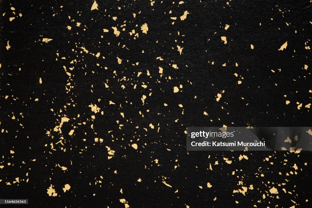 Gold foil paper texture background