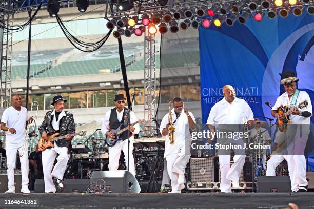 The Ohio Players performs during the 2019 Cincinnati Music Festival at Paul Brown Stadium on July 27, 2019 in Cincinnati, Ohio.