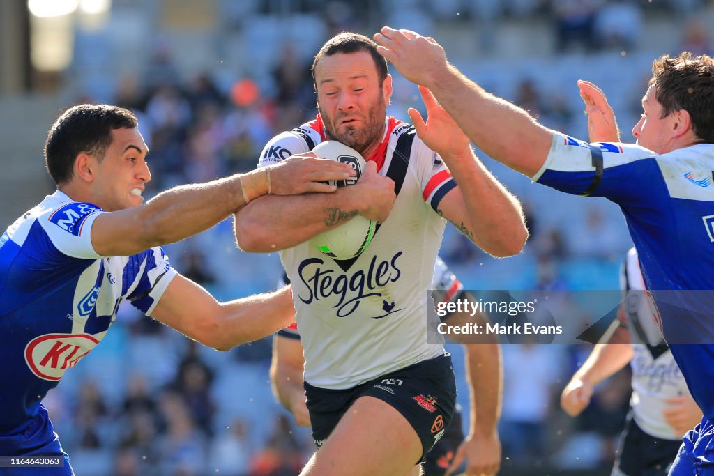 NRL Rd 19 - Bulldogs v Roosters