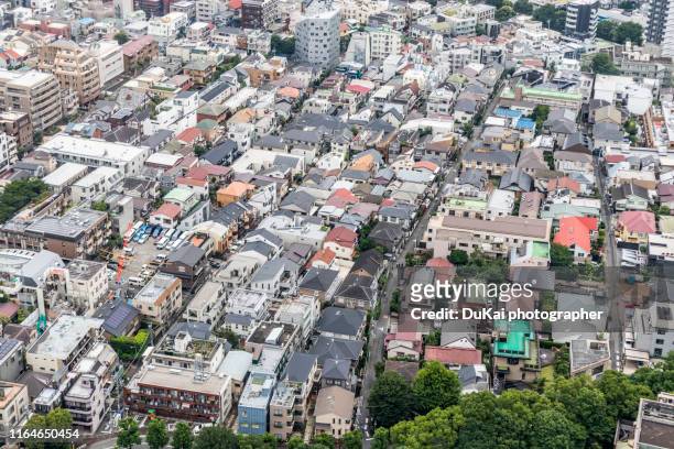 residential area in tokyo - 日本　住宅街 個照片及圖片檔
