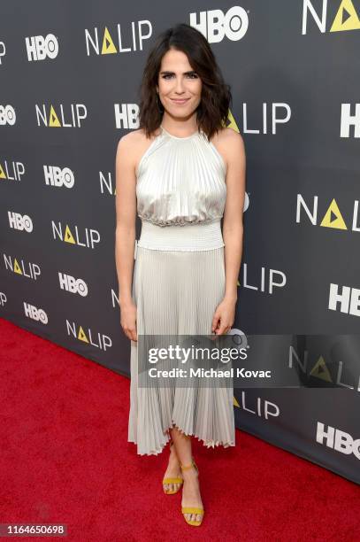 Karla Souza attends the NALIP Media Summit's Latino Media Awards at The Ray Dolby Ballroom at Hollywood & Highland Center on July 27, 2019 in...