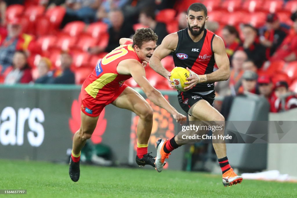 AFL Rd 19 - Gold Coast v Essendon