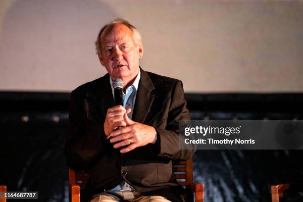 Dayton Duncan speaks during a Special Sneak Peek of Ken Burns' PBS documentary series "Country Music" at Autry Museum of the American West on July...