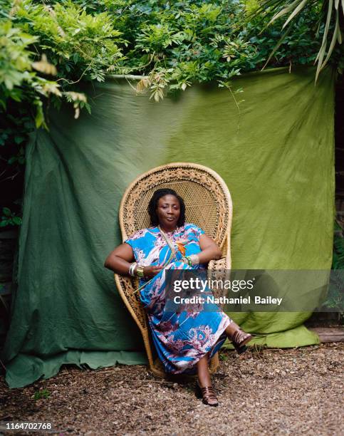 A smiling portrait of a Black women