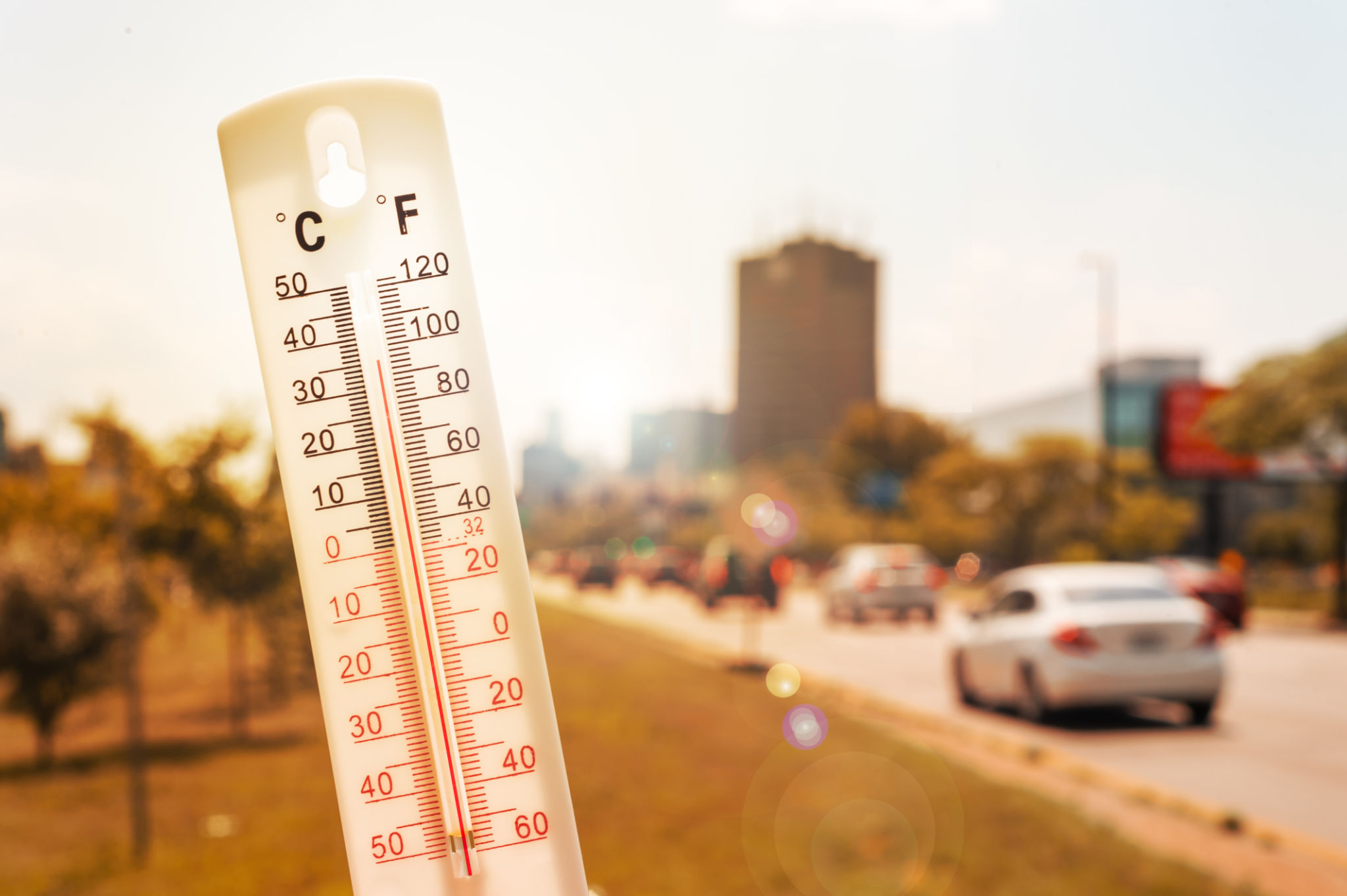 hot weather car