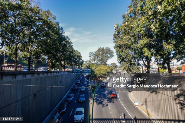 the pan-american highway in guatemala city - pan american highway stock pictures, royalty-free photos & images