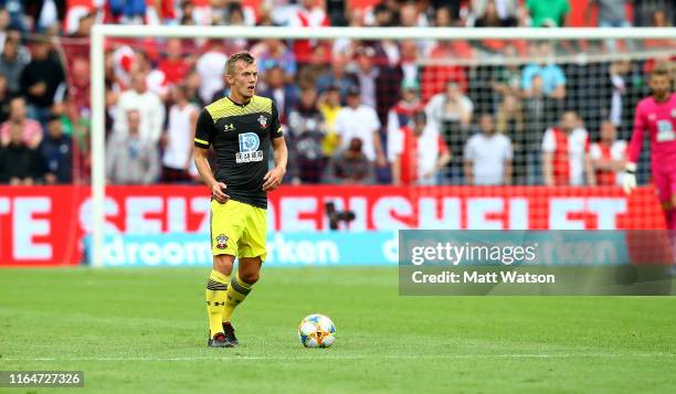 James Ward-Prowse of Southampton during the pre season friendly match between Feyenoord and Southampton FC at De Kuip on July 28, 2019 in Rotterdam,...