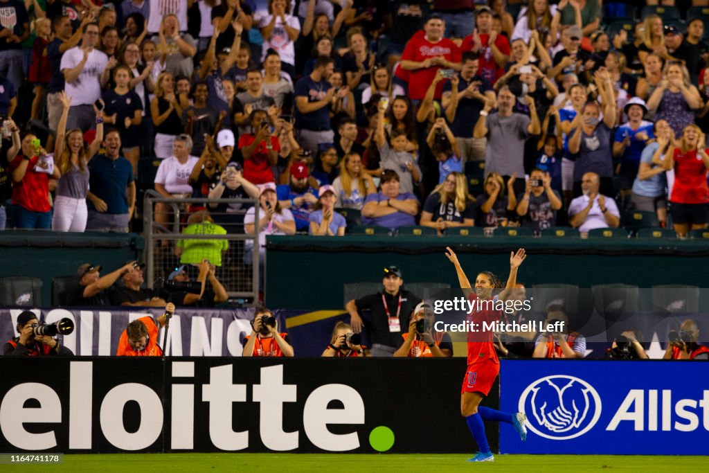 Portugal v United States - USWNT Victory Tour