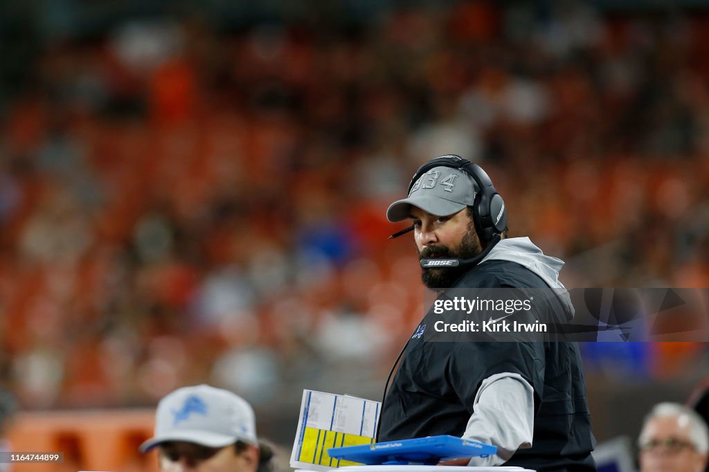 Detroit Lions v Cleveland Browns