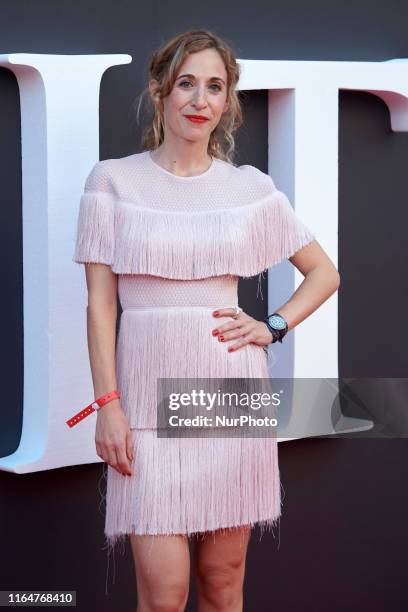 Marta Aledo attends the Netflix 'Elite' season 2 premiere at Callao Cinema in Madrid, Spain on Aug 29, 2019