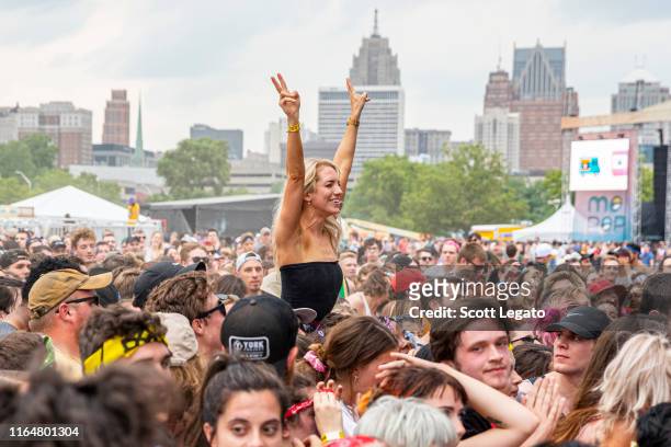 Fans attend day 2 of the MoPop Festival 2019 at West Riverfront Park on July 28, 2019 in Detroit, Michigan.