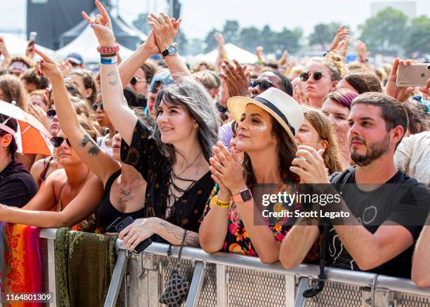 Fans attend day 2 of the MoPop Festival 2019 at West Riverfront Park on July 28, 2019 in Detroit, Michigan.