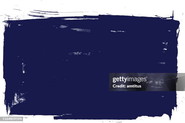 blue paint patch - rectangle stock illustrations