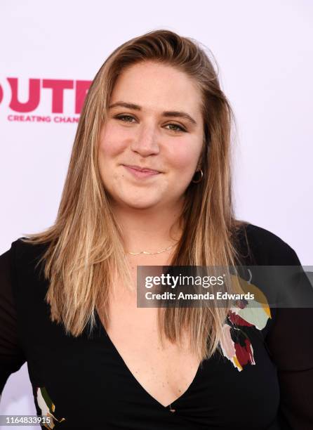 Producer Mallory Schwartz arrives at the 2019 Outfest Los Angeles LGBTQ Film Festival Closing Night Gala Premiere of "Before You Know It" at The...