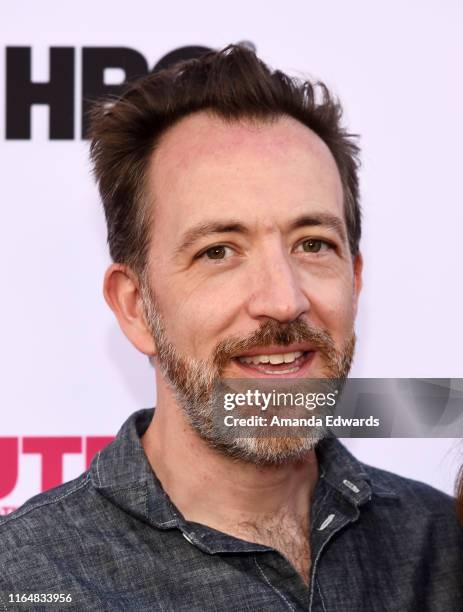 Producer Josh Hetzler arrives at the 2019 Outfest Los Angeles LGBTQ Film Festival Closing Night Gala Premiere of "Before You Know It" at The Theatre...