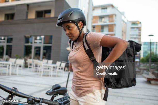 African Delivery Rider 407 African Delivery Rider Stock Photos, High-Res Pictures, and Images ...
