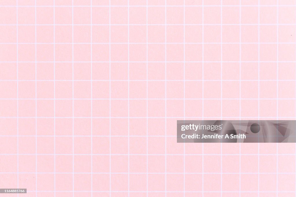 Pink and White Grid