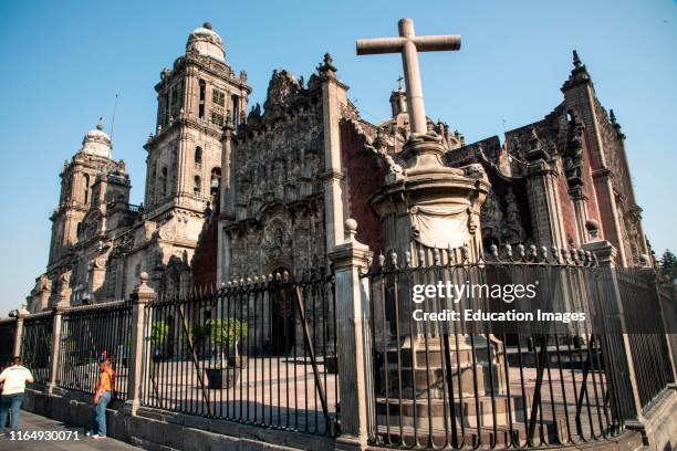 Metropolitan Cathedral, Mexico City, Mexico.