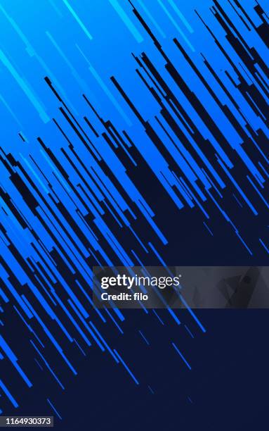 blue blend abstract textured background - speed lines stock illustrations