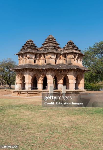 Lotus Mahal, Hampi, India.