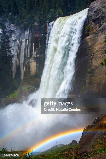 vernal falls, yosemite national park - vernal falls stock pictures, royalty-free photos & images