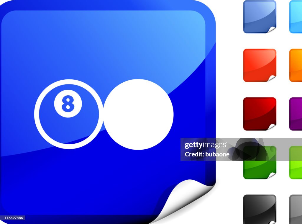 Pool Sticker Vector Pool Royalty Free Vector Art On Blue Sticker High-Res Vector Graphic ...