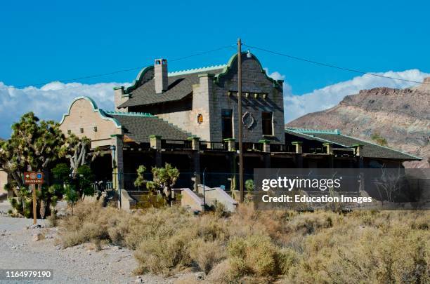 Nevada, Rhyolite, Las Vegas & Tonopah Railroad Depot.