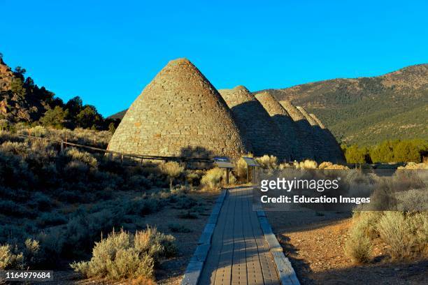 Nevada, Ely, Exterior View of Ward Charcoal Ovens.