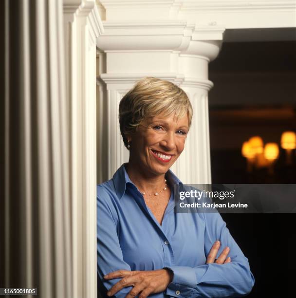 September 13: Barbara Corcoran, founder of real estate firm The Corcoran Group, poses for a portrait on September 13, 2005 in New York City, New York.