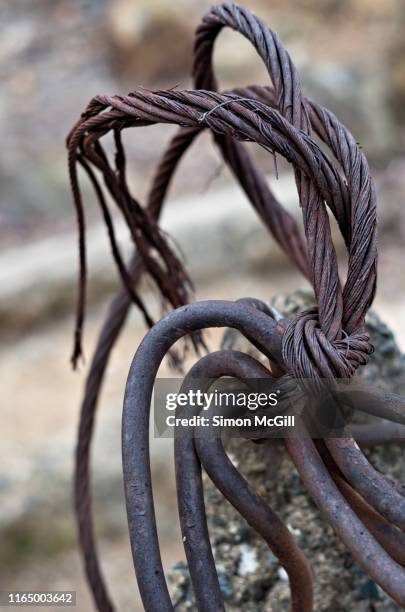 Metal Rods Mess Coiled Steel Rod Photos and Premium High Res Pictures - Getty Images