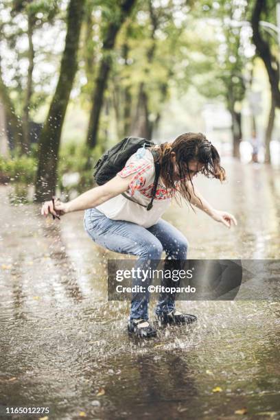 Person Being Rained On Rain Hitting The Ground Photos and Premium High Res Pictures - Getty Images