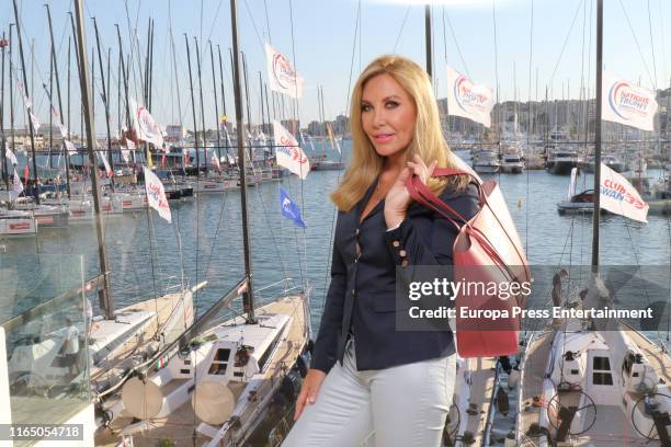 Norma Duval presents 'Caladan Bags' at Marina Port De Mallorca on July 29, 2019 in Palma de Mallorca, Spain.