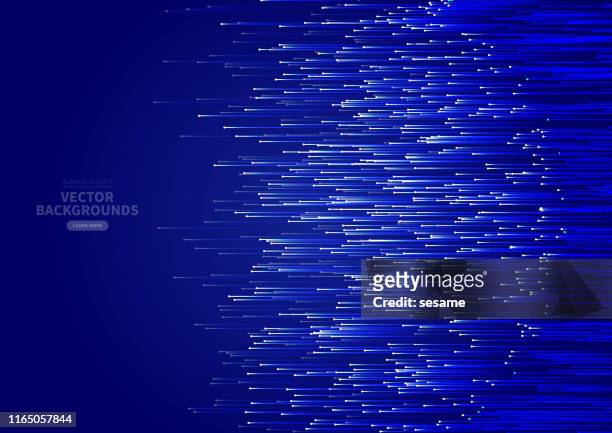 blue lines business technology background - cable stock illustrations