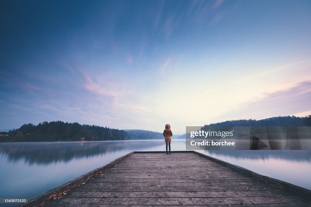 Sunrise By The Lake